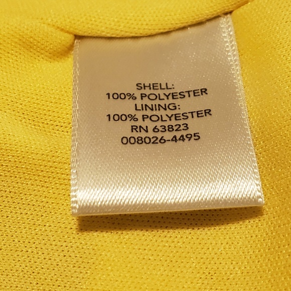 CJ Banks Dress - Plus Size 2x, Midi, Yellow, Foral - Picture 5 of 8